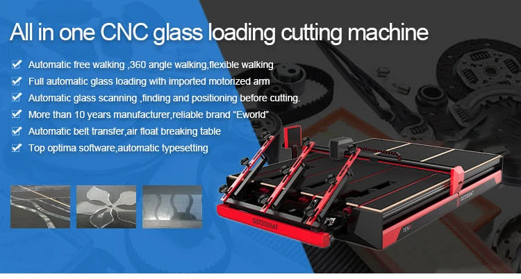 Multifunction CNC 3626 Automatic Integrated Glass Cutting Machine