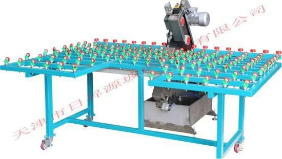 Smerigliatrice per bordi vetro Rsy-Sdj, smerigliatrici e lucidatrici a nastro abrasivo